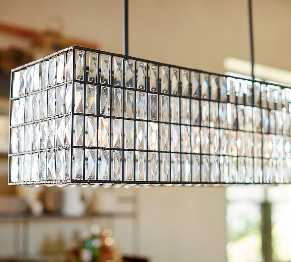 Pottery barn discount small chandelier